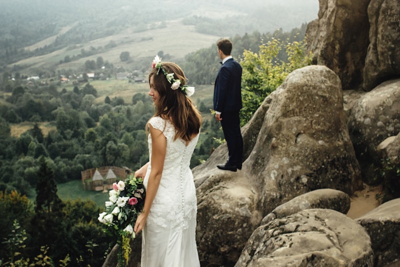 The Serenity of Mountains in Bridal Styles: A Perfect Harmony for Your Special Day